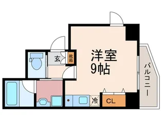 祇園宮川町グランレブリー【2階】の間取り