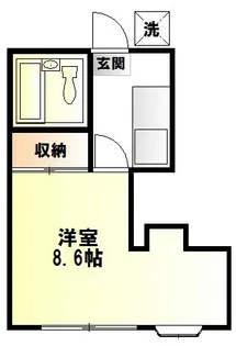 レモンハイツ【1階】の間取り