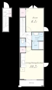 チェリーあい【2階】の間取り