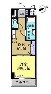 IMASA MORUGEN壱番館【8階】の間取り