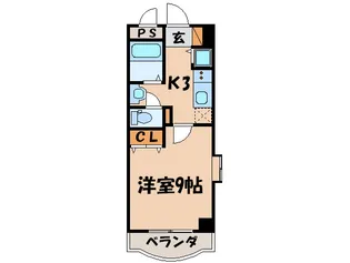 オ-ブ宇治【3階】の間取り