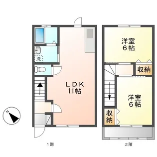 ツバキハウスの間取り