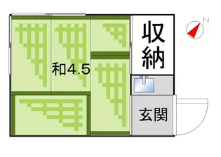 神崎荘【2階】の間取り