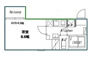 ヴァン・フローラ【2階】の間取り