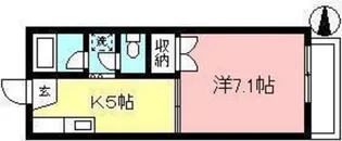 ジャンポールB【1階】の間取り