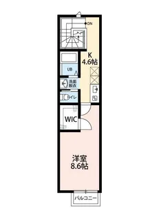 メゾンアスカ【2階】の間取り