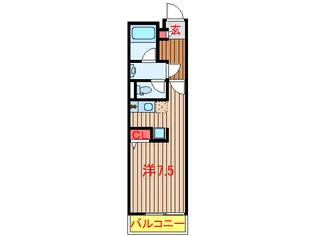 リブリ・サンクチュアリ【1階】の間取り