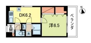 秀真コーポ【2階】の間取り