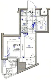 日神デュオステージ笹塚西館【10階】の間取り