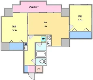 グランドメゾン駒沢【7階】の間取り