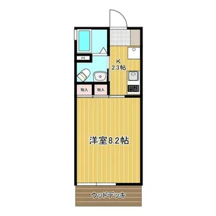 エクセル大船【1階】の間取り