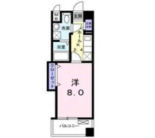 エトワール ポレール III号館【4階】の間取り