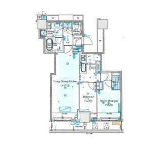 MID TOWER GRAND【27階】の間取り
