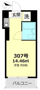 トップ本郷【3階】の間取り