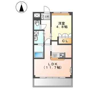 さくらパレスII【2階】の間取り