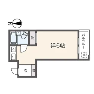 エール久我山【1階】の間取り