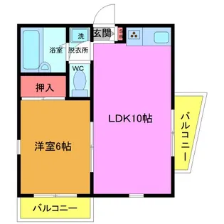 山源水産ビル【2階】の間取り