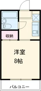 パレス石川【2階】の間取り