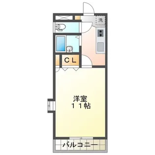 sophia江戸橋【3階】の間取り