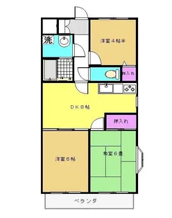グランステイタス【1階】の間取り