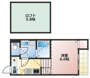 ハーモニーテラス元八事II【1階】の間取り