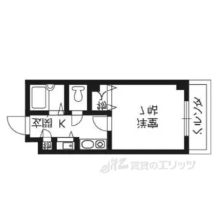 グランデ御池【3階】の間取り