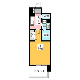 Grand Faro(グランファーロ)【9階】の間取り