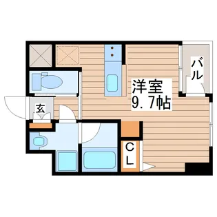 KDXレジデンス仙台駅東【2階】の間取り