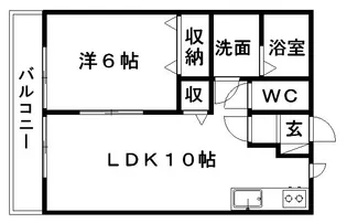 グランドソレーユ【1階】の間取り