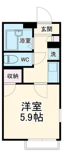 レオネクストWaganse B【3階】の間取り