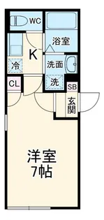 グランスクエア梶ヶ谷【1階】の間取り