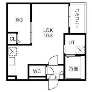 Jack saiwaiI【2階】の間取り