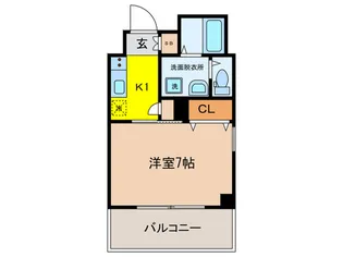 さわくもマンション【2階】の間取り