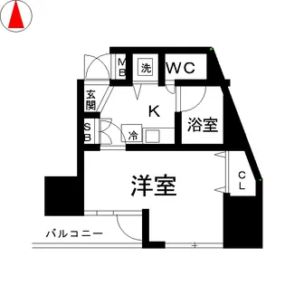 ドルチェロイヤルステージ新大塚【5階】の間取り