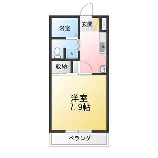 GLANZ AT【1階】の間取り
