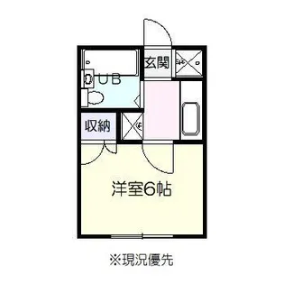 あけぼのハイツ【1階】の間取り