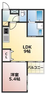 グレイス新屋敷【3階】の間取り