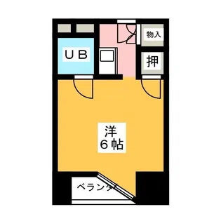 ベルモア堀詰【8階】の間取り