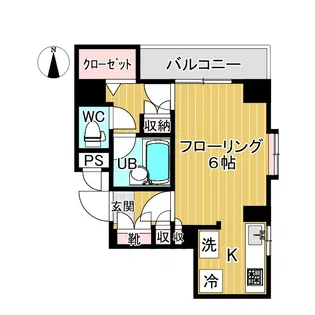 アドバンス高円寺【3階】の間取り