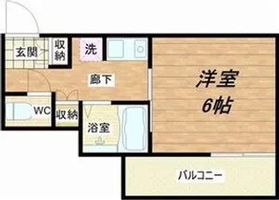 楠青山ビル別館【7階】の間取り