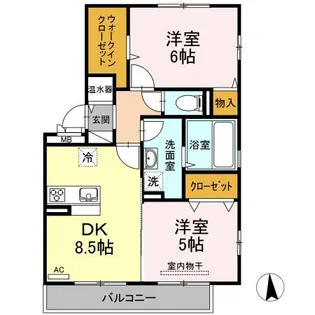 Voyage M・W【3階】の間取り