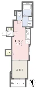 (仮称)F asecia anela【2階】の間取り