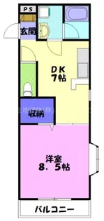 ヴィラ・マルシェ【3階】の間取り