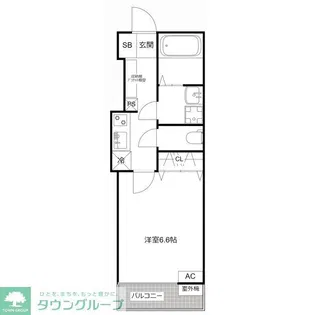 MQuarto久喜II【2階】の間取り