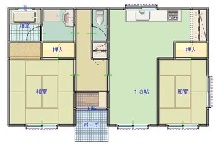 プレマメゾン【1階】の間取り