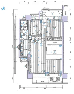 サーパス新島町【9階】の間取り