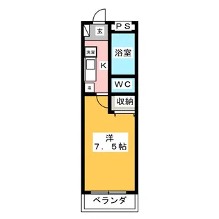 エントピアアスカ【5階】の間取り