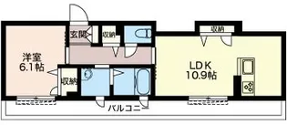 紅葉の庭(もみじのにわ)A【2階】の間取り