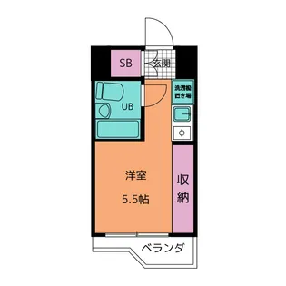 スカイコート明大前第2【6階】の間取り