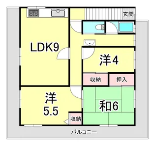 結城ビル【3階】の間取り